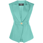 Balmain Jackets Green AF1SA141WB057CD