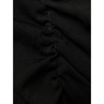 Saint Laurent semi-sheer one-sleeve long dress 734466Y76AJ1000