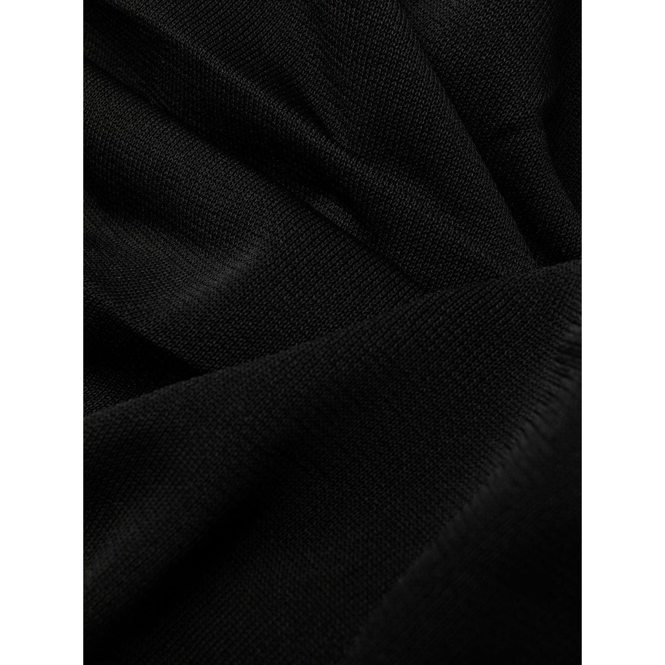 Saint Laurent semi-sheer one-sleeve long dress 734466Y76AJ1000