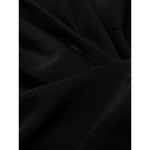 Saint Laurent semi-sheer one-sleeve long dress 734466Y76AJ1000