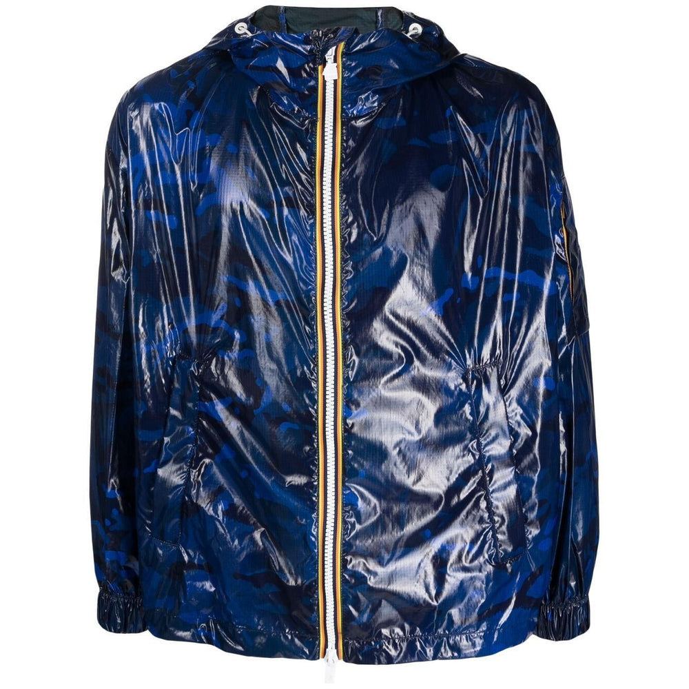 K-WAY R&D Coats Blue K8123KWCLAUDEYA15