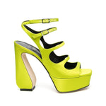 SI ROSSI Sandals Yellow B02370MTEZ021117605