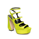 SI ROSSI Sandals Yellow B02370MTEZ021117605