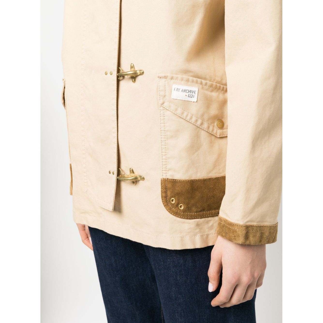 Fay Coats Beige MAW1246411LUC2C008