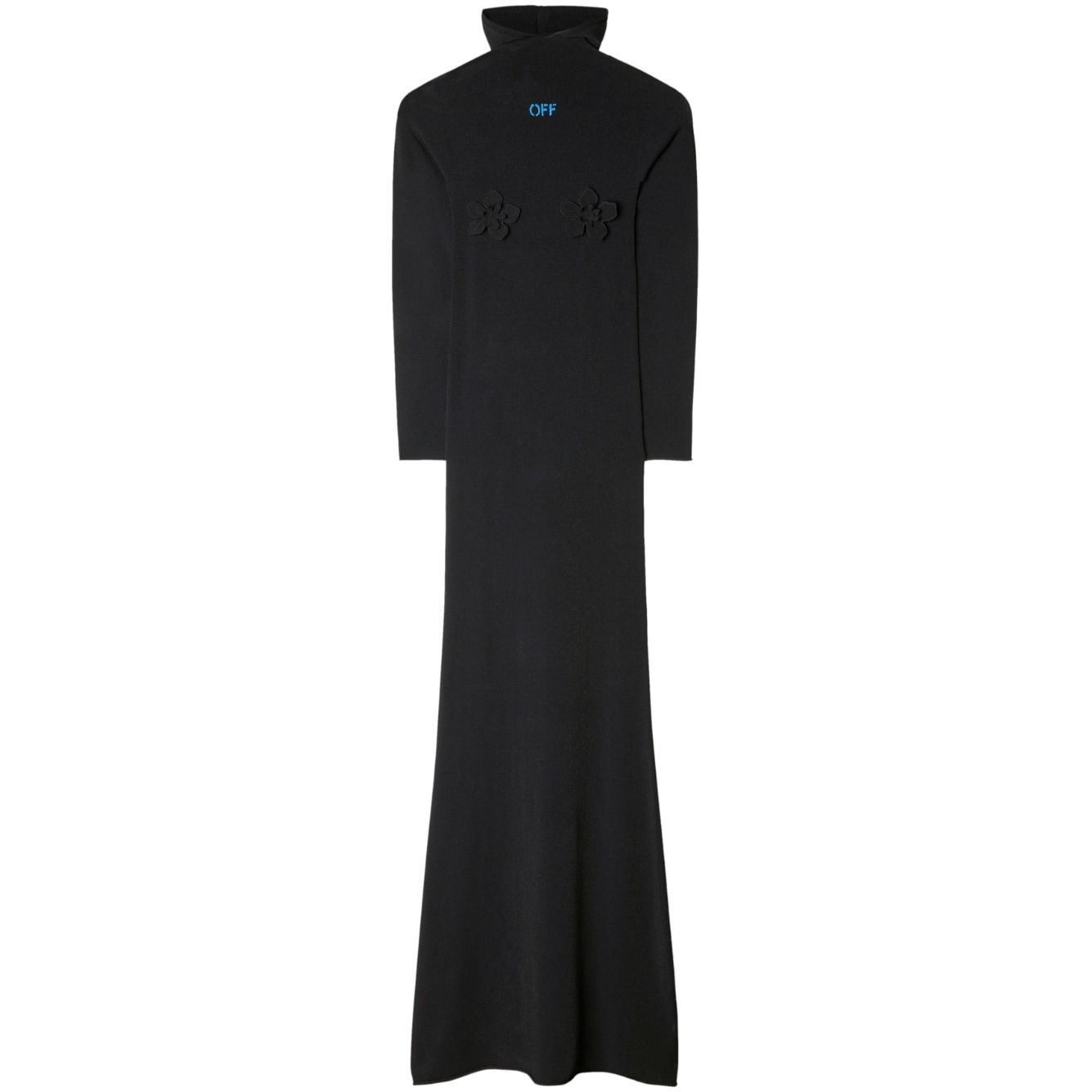 Off White High-neck long dress Dresses