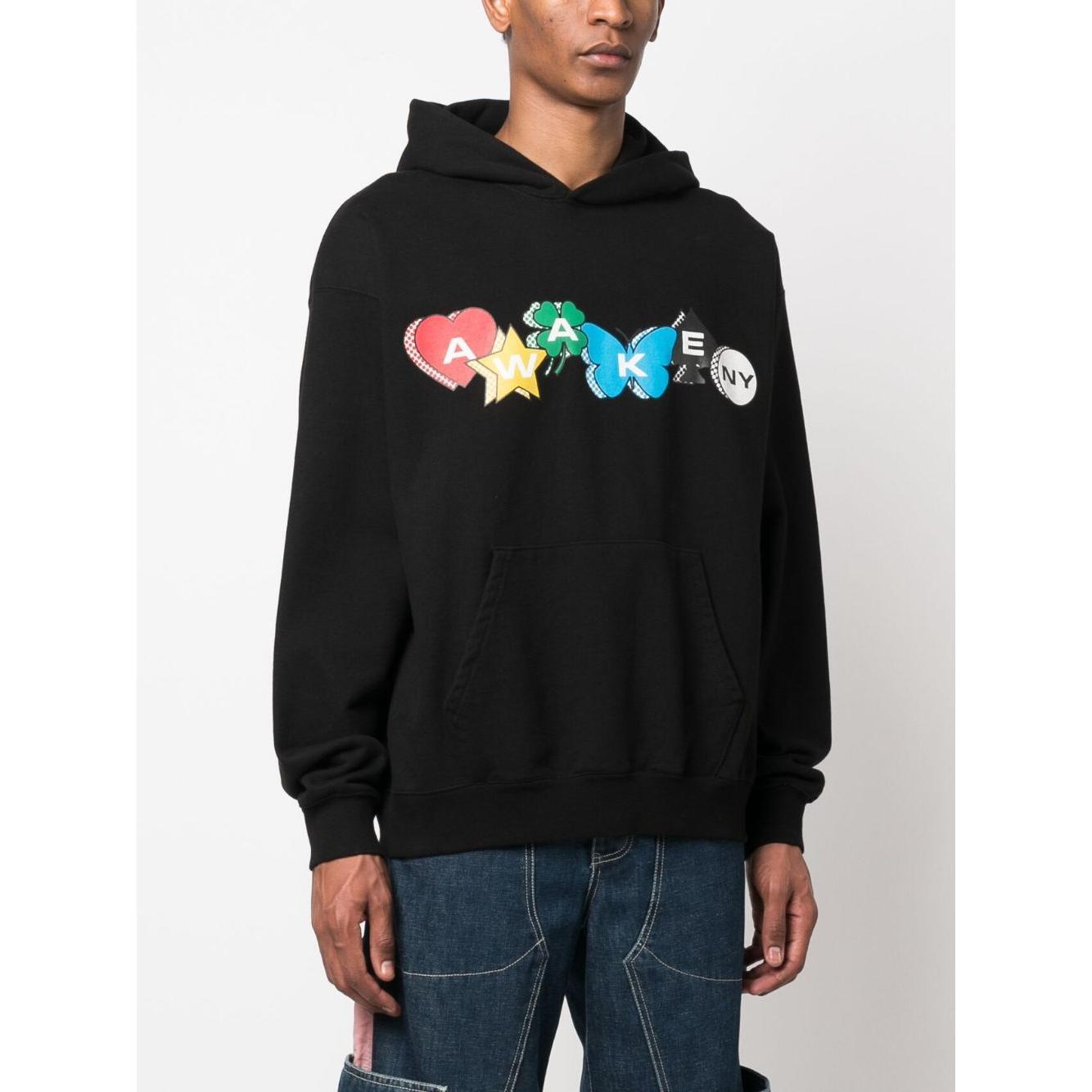 AWAKE NY Sweaters Black AWKSP23HD002BLACK