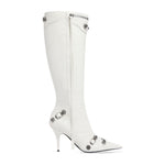 Balenciaga Cagole 90mm knee-high Boots 694395WAD4E9081