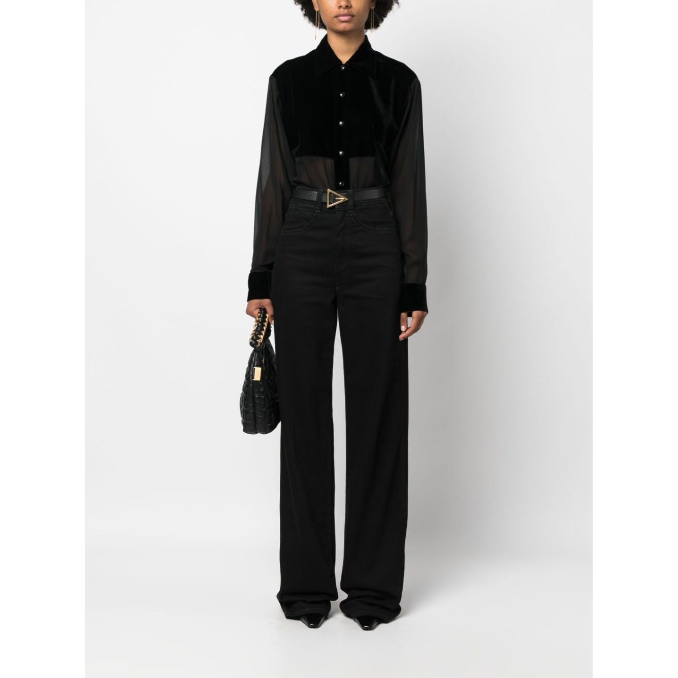 Tom Ford Shirts Black CA3246FAX1028LB999