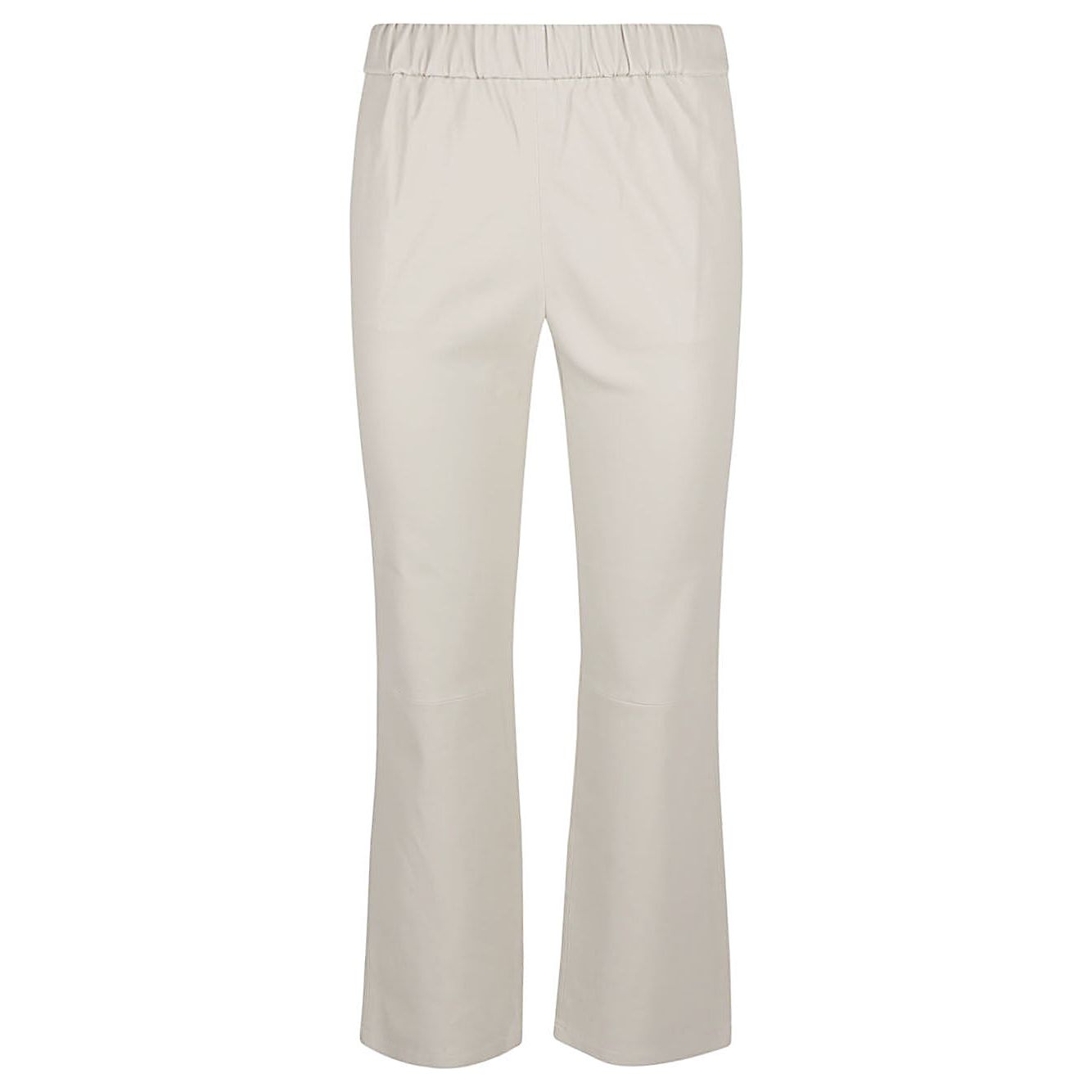 ENES Trousers White RELAXBOOTCUTPLONGESTRETCHCLAY