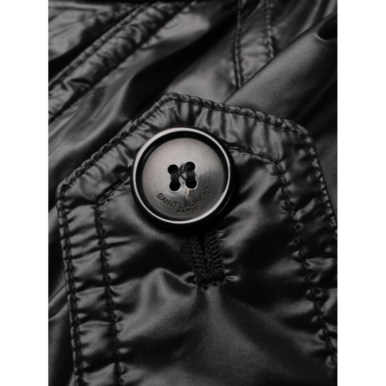 Saint Laurent shoulder-pad Oversized Trench Coat 747050Y5F651000