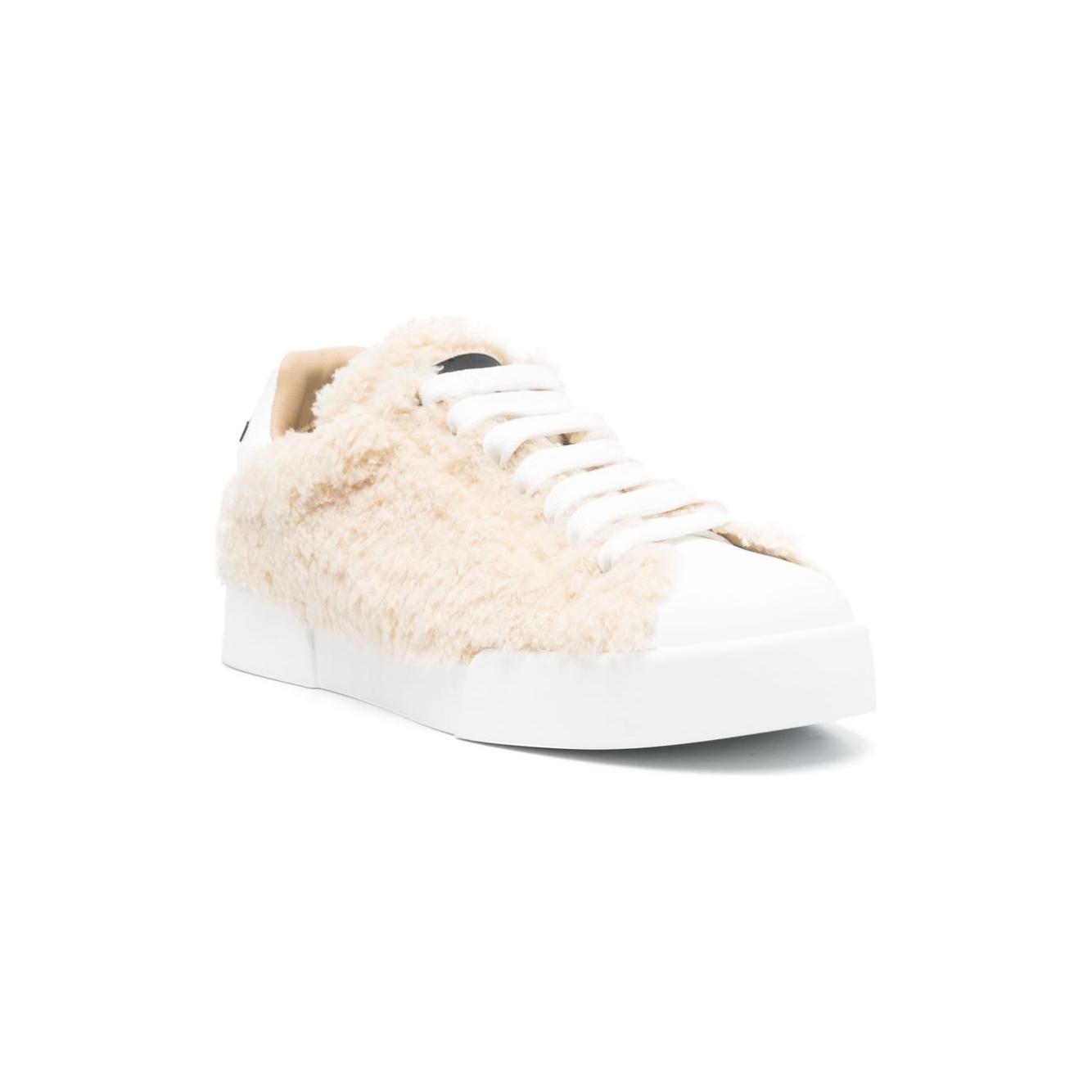 Dolce & Gabbana leather sneakers with embossed logo CK1545AO0228Z101