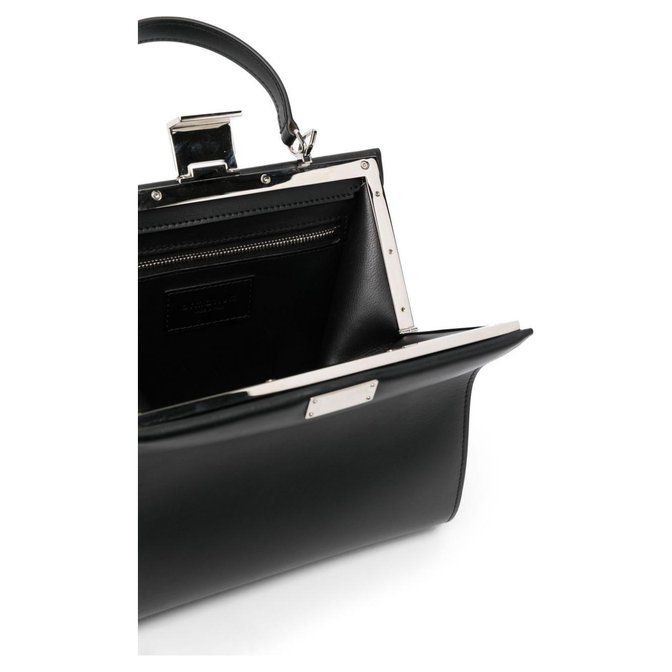Armarium logo-plaque leather tote bag ARMTMBA01LE02002