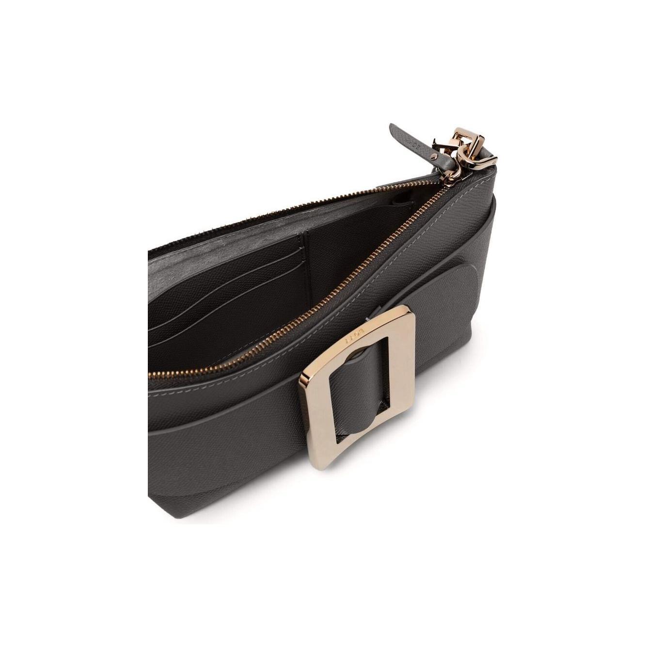 Boyy Bobby 18 soft leather handbag BUCKLEPOUCHETTEEPSOMCS/CSDBLACK