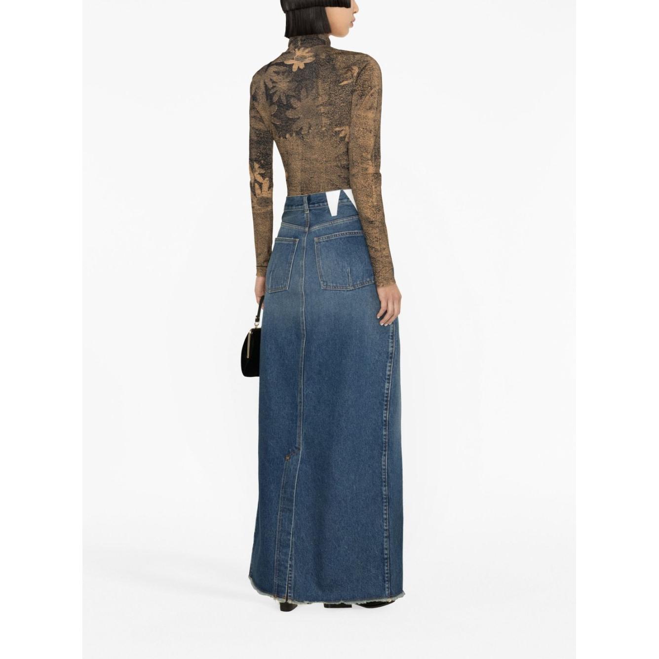 DARKPARK Skirts Blue WSK01DBL02W053