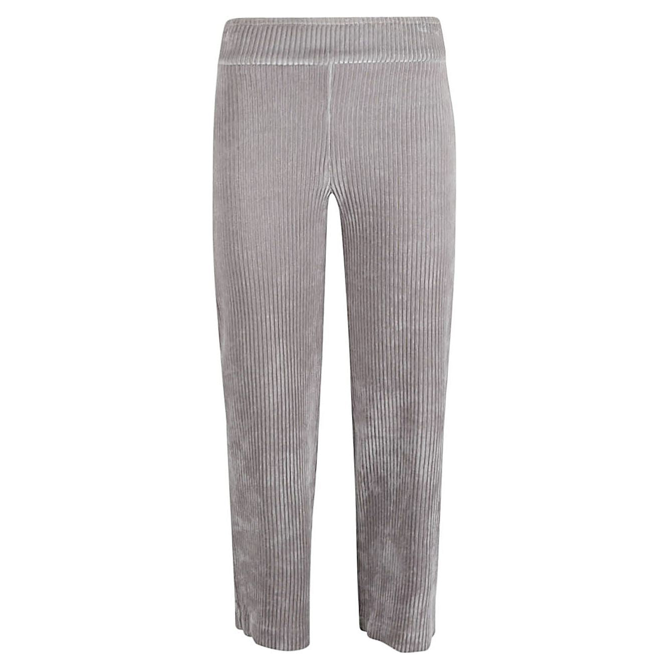 AVENUE MONTAIGNE Trousers Silver ALEXF1451SILVER-AI23