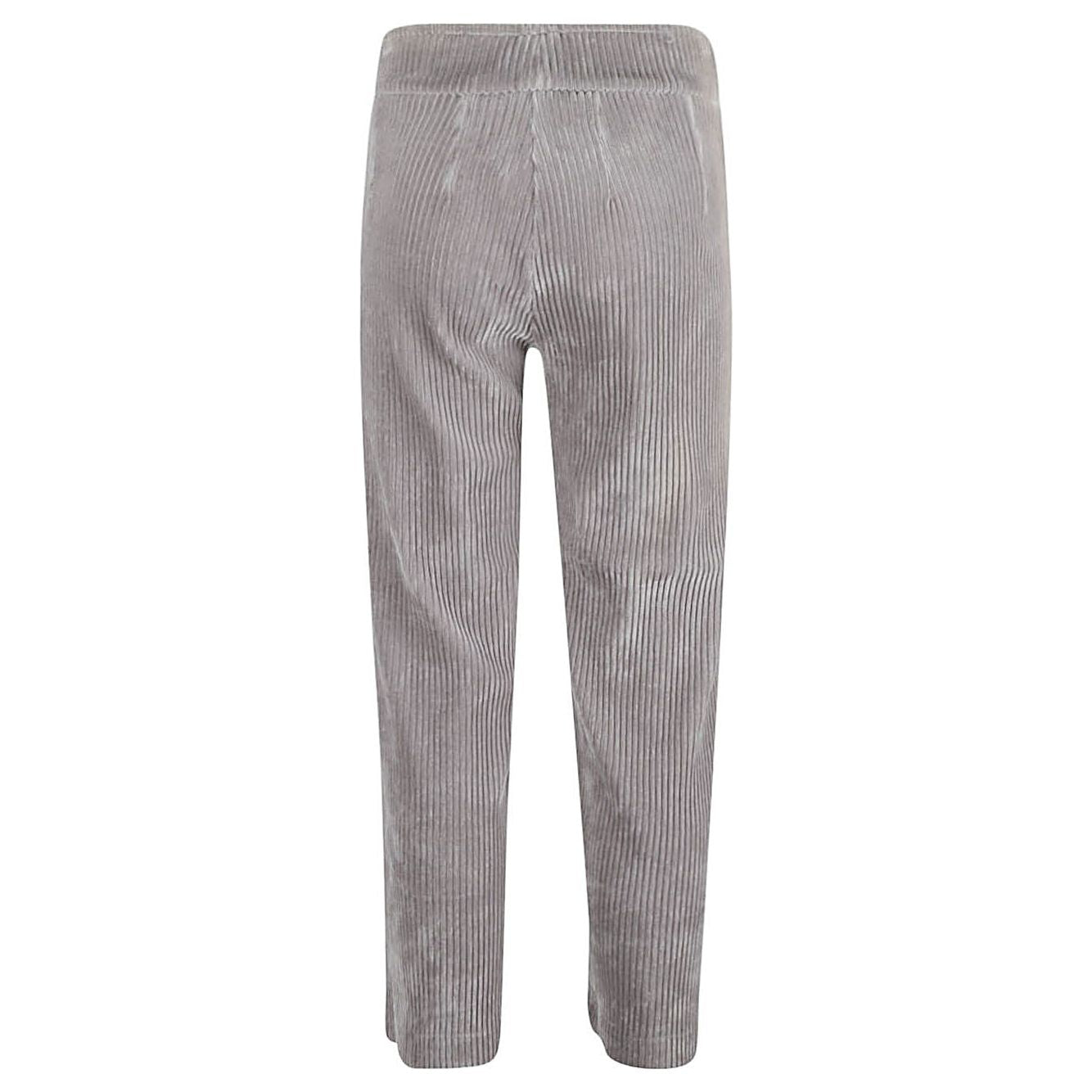 AVENUE MONTAIGNE Trousers Silver ALEXF1451SILVER-AI23