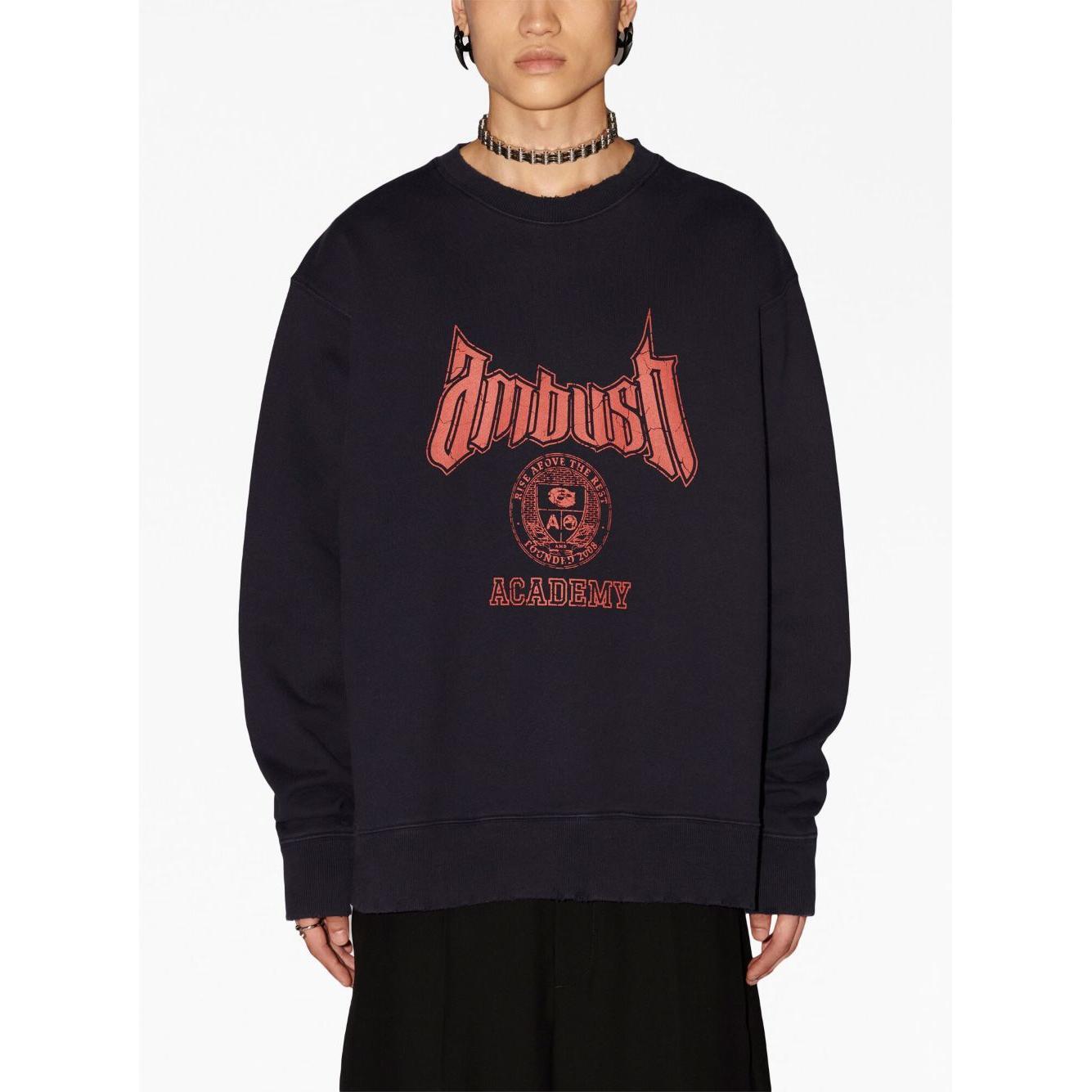 Ambush Sweaters Blue BMBA034F23FLE0014625