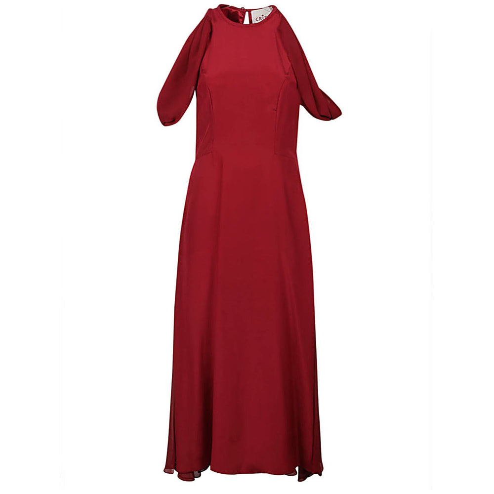 CRIDA Dresses Red VOLPEDOMIDIDRESSRUBYRED