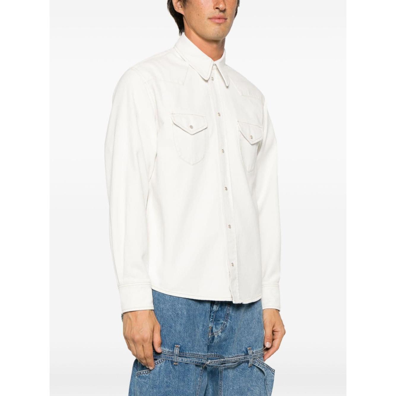 Bally Shirts White MSH013CO244U103