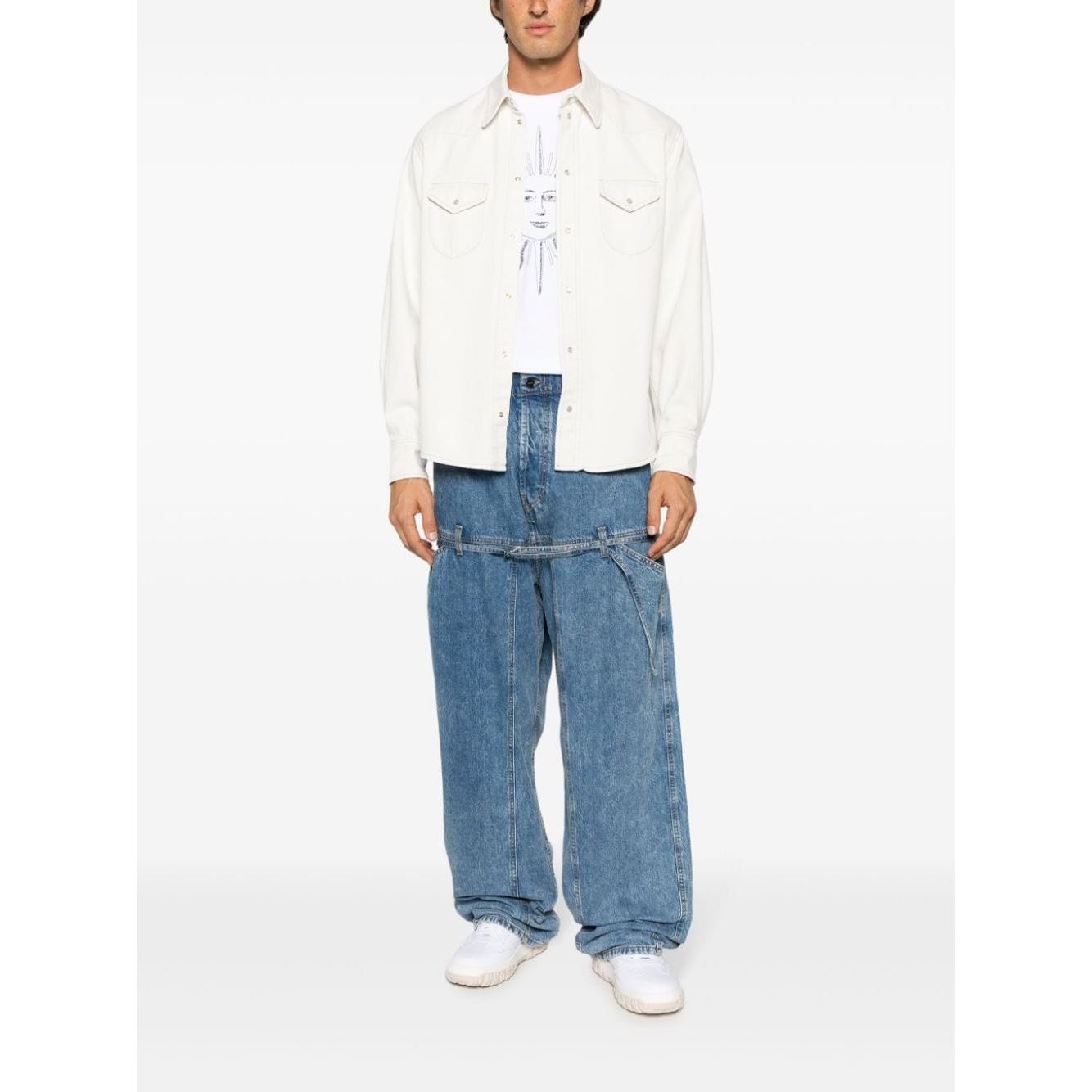 Bally Shirts White MSH013CO244U103