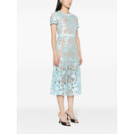 Self-portrait Dresses Clear Blue RS24-181MBLUE