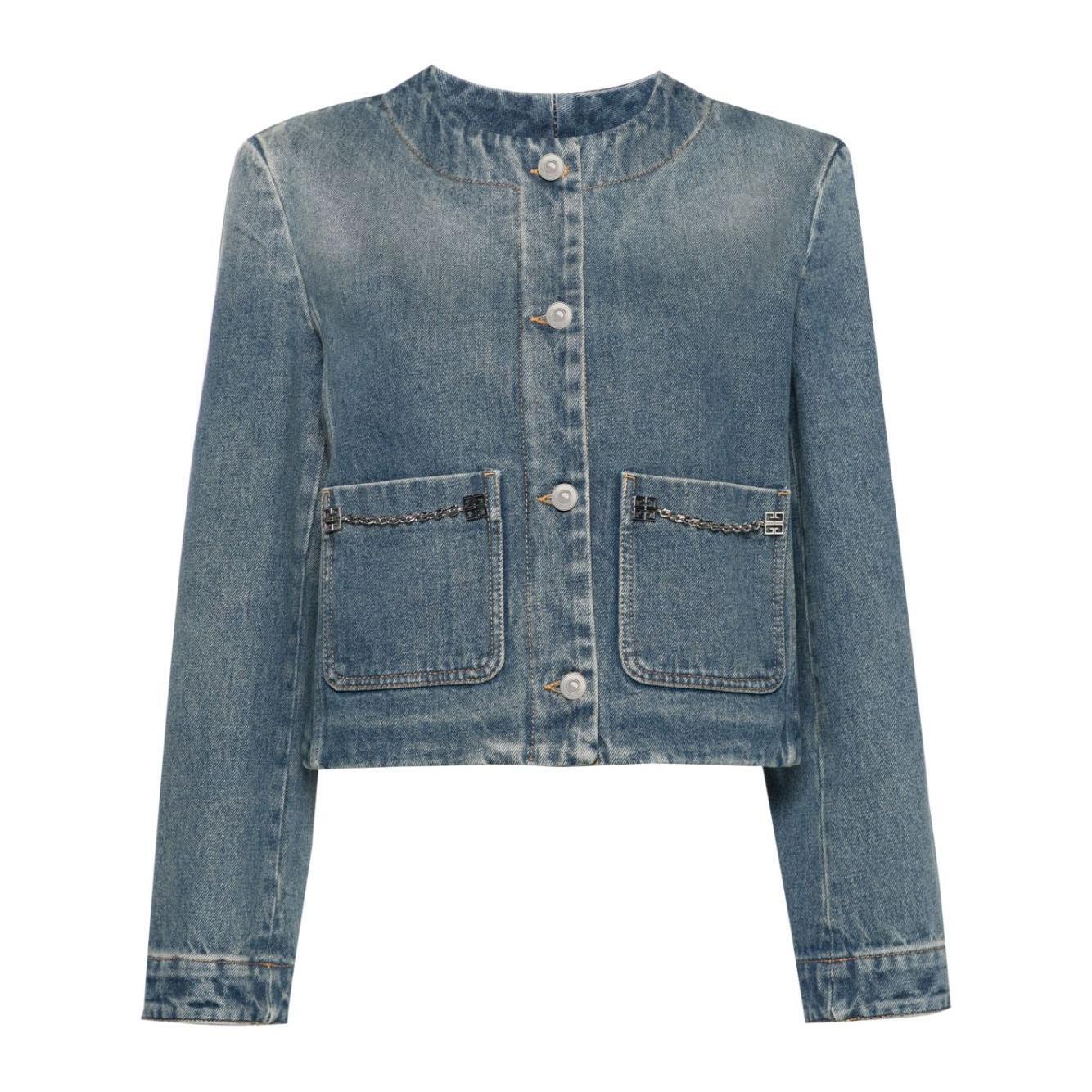 Givenchy Coats Clear Blue BW00NB5Y9N420
