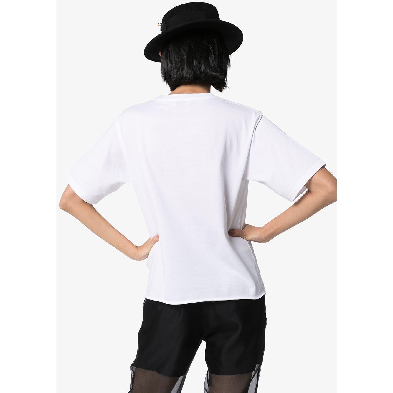 Saint Laurent logo print T-shirt 460876YB2DQ9000-P24