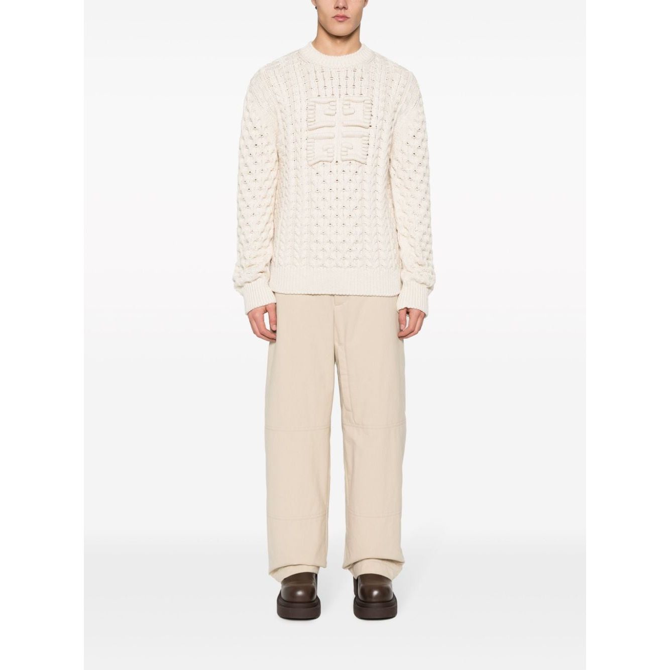 Givenchy Sweaters Beige BM90Q24YGJ156