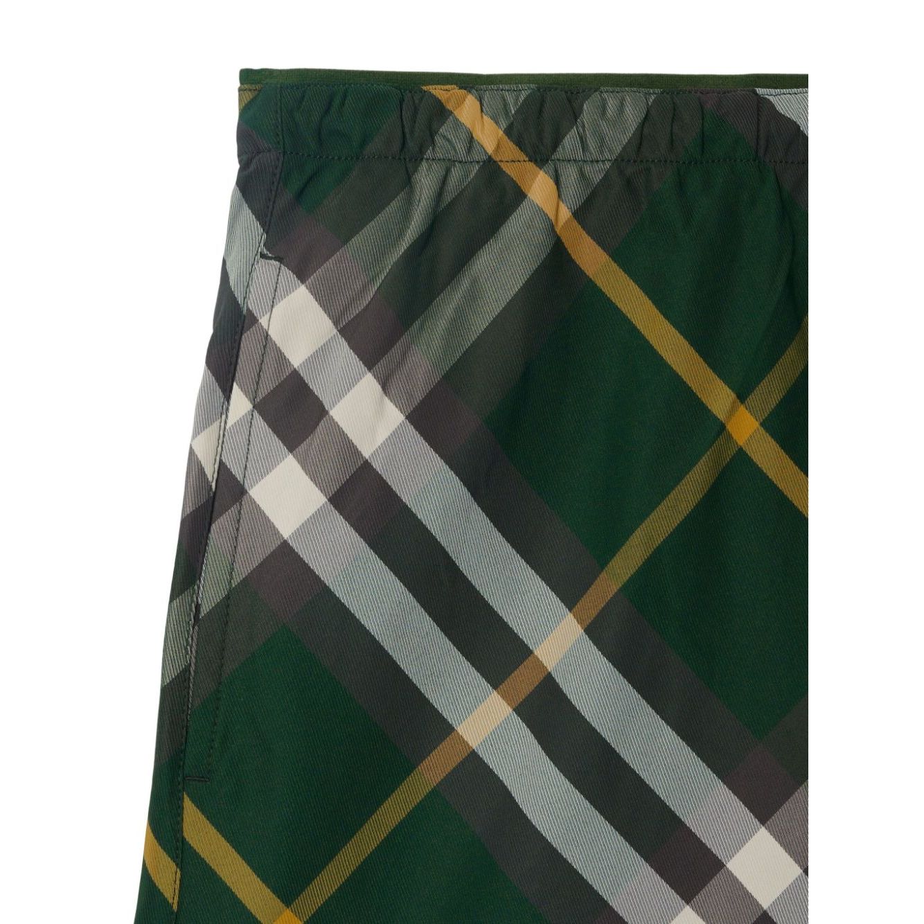 Burberry checkered twill swim shorts Beachwear & underwear