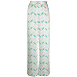 Casablanca Trousers White WPS24TR15201PINGPONGPRINT