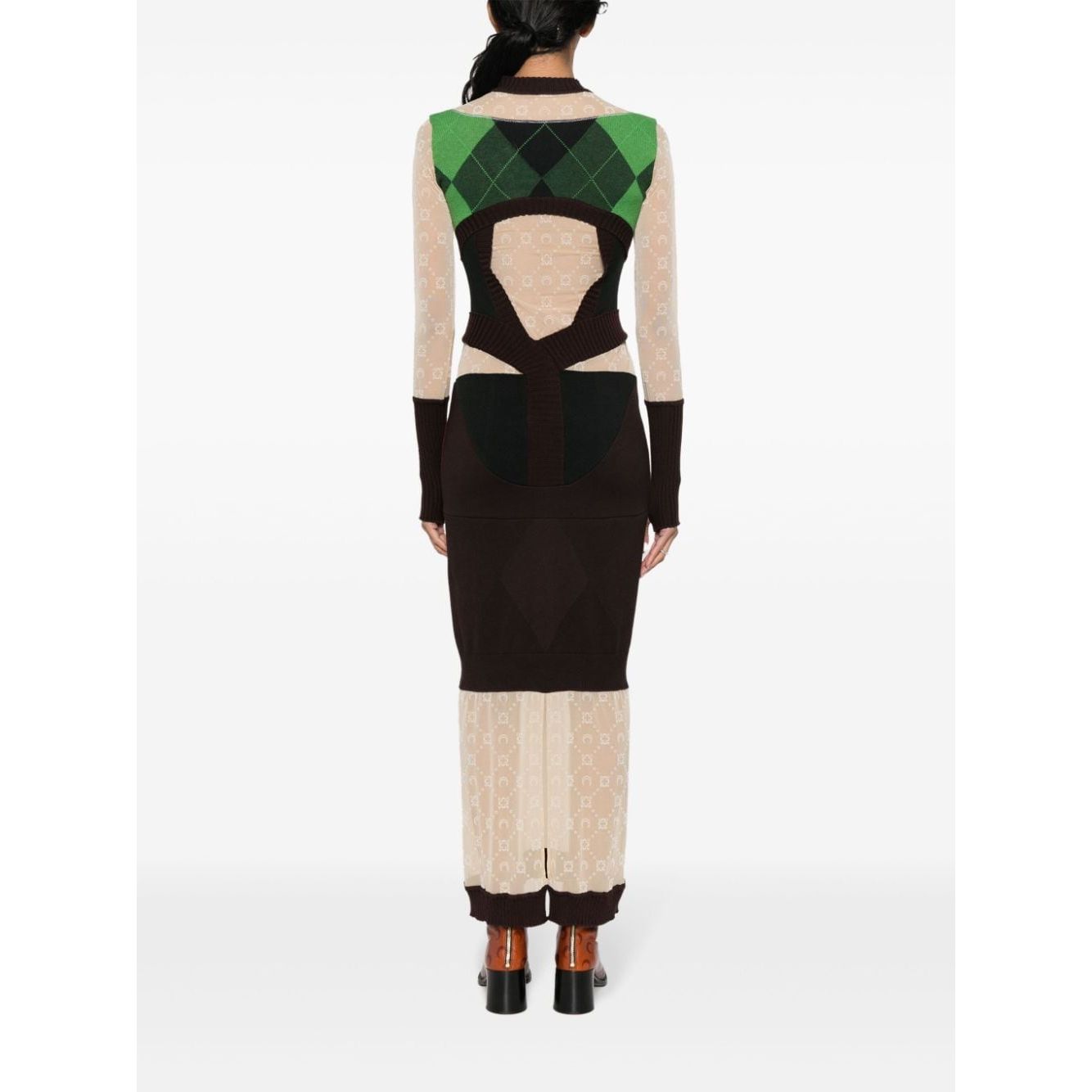 MARINE SERRE Dresses Green WDR034UKNI0001GN45