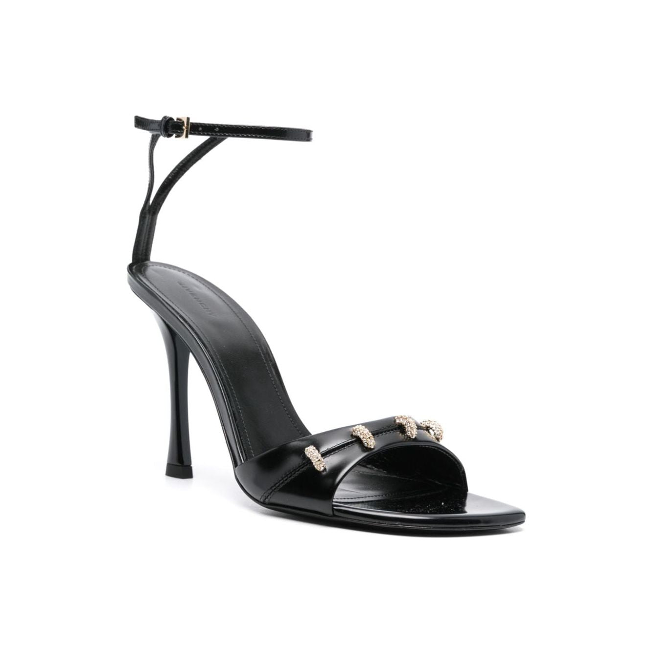 Givenchy 100mm crystal-embellished sandals BE308JE20XSTITCH001