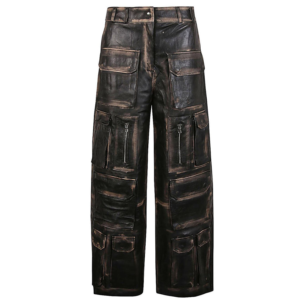 FERMAS.CLUB Trousers Black CARGOPANTSVINTAGEBLACK