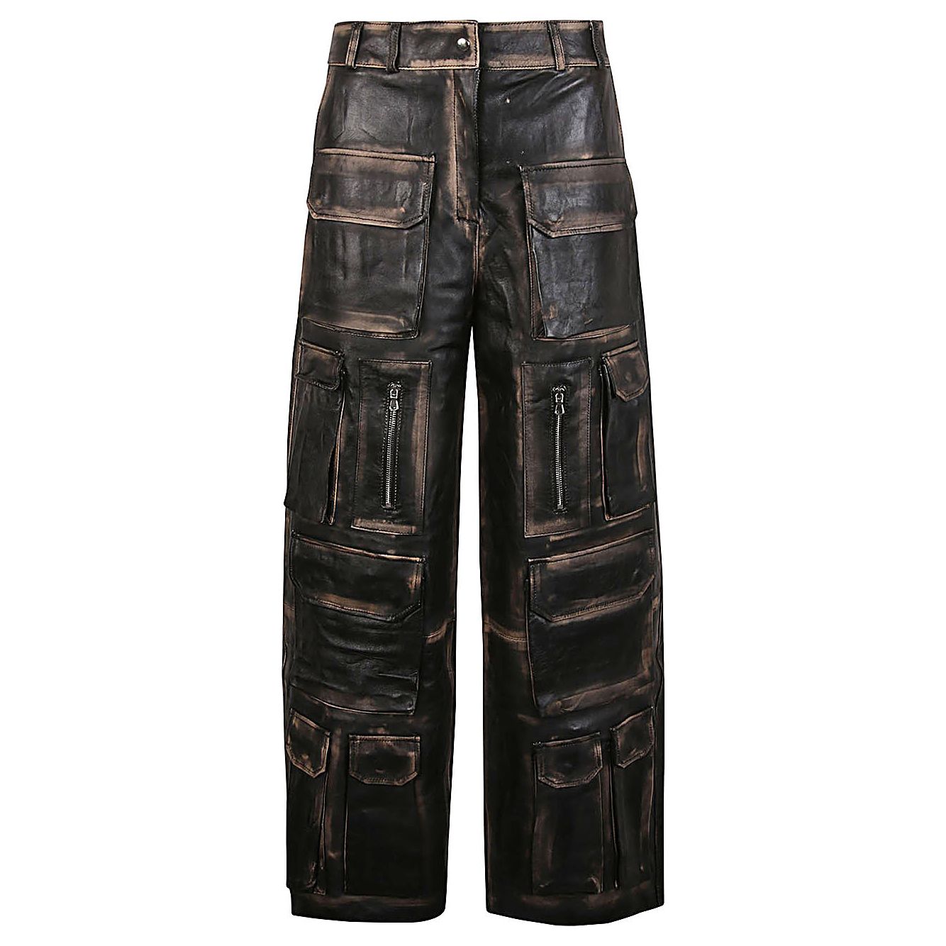 FERMAS.CLUB Trousers Black CARGOPANTSVINTAGEBLACK