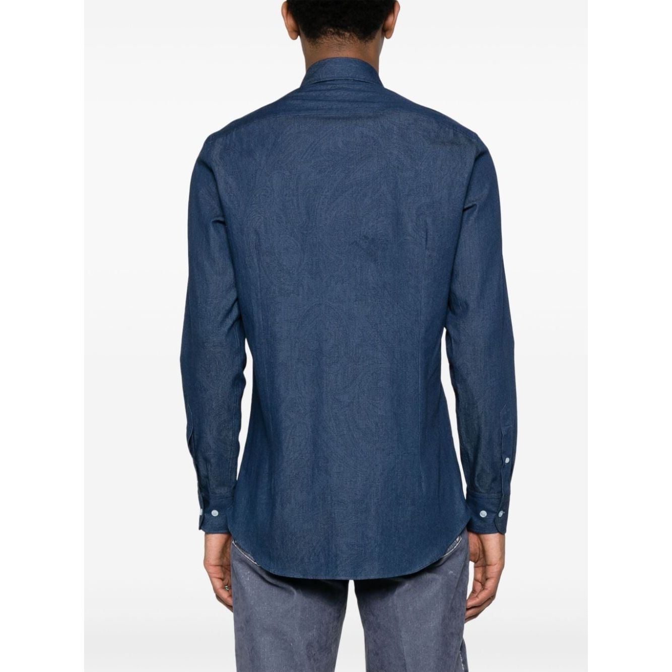 Etro Shirts Blue MRIB000499SA531X0883