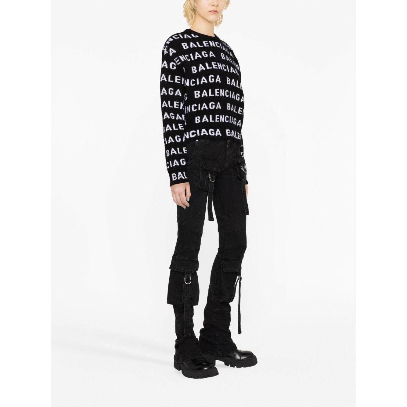 Balenciaga Logo wool sweater 761591T16731070