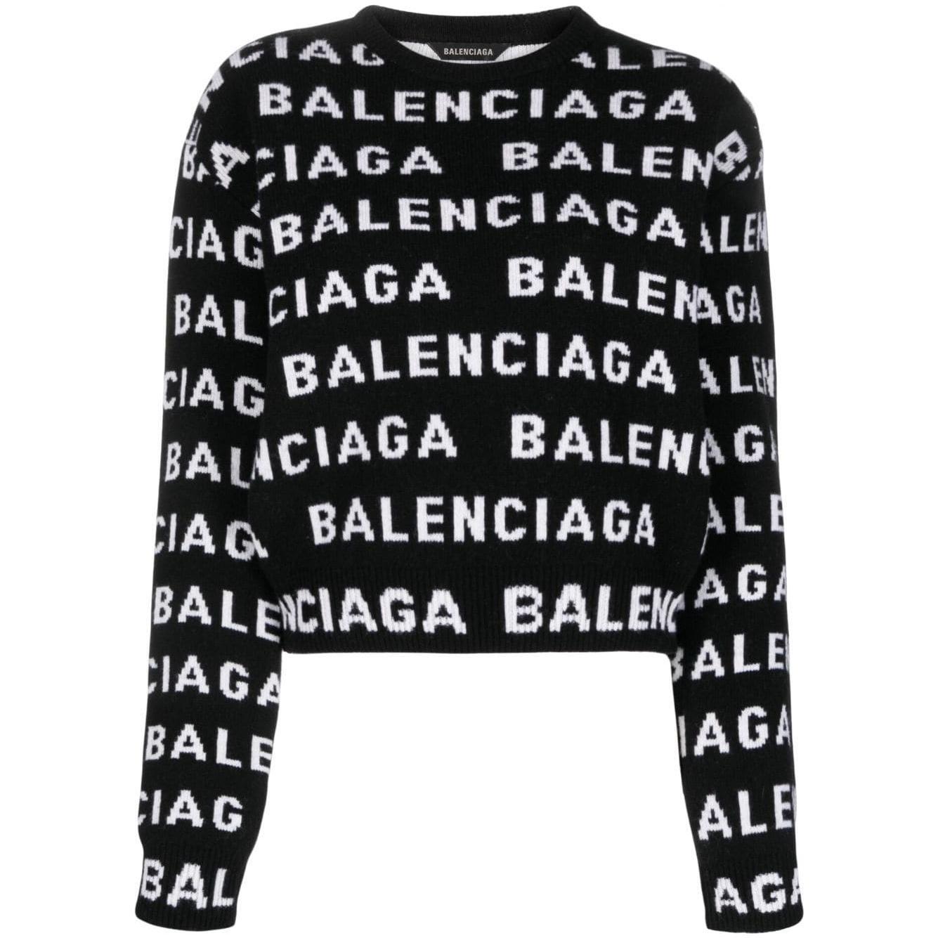 Balenciaga Logo wool sweater 761591T16731070
