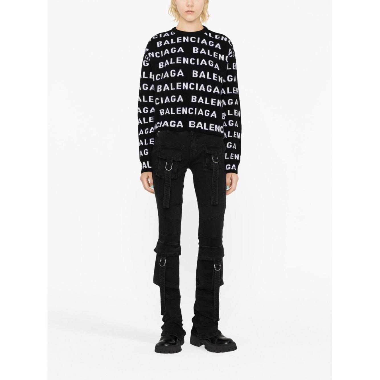 Balenciaga Logo wool sweater 761591T16731070