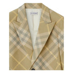 Burberry checked tailored single-breasted blazer 8082603B8686