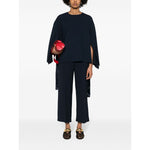 Erika Cavallini Semi-Couture Trousers Blue P4SR03K69
