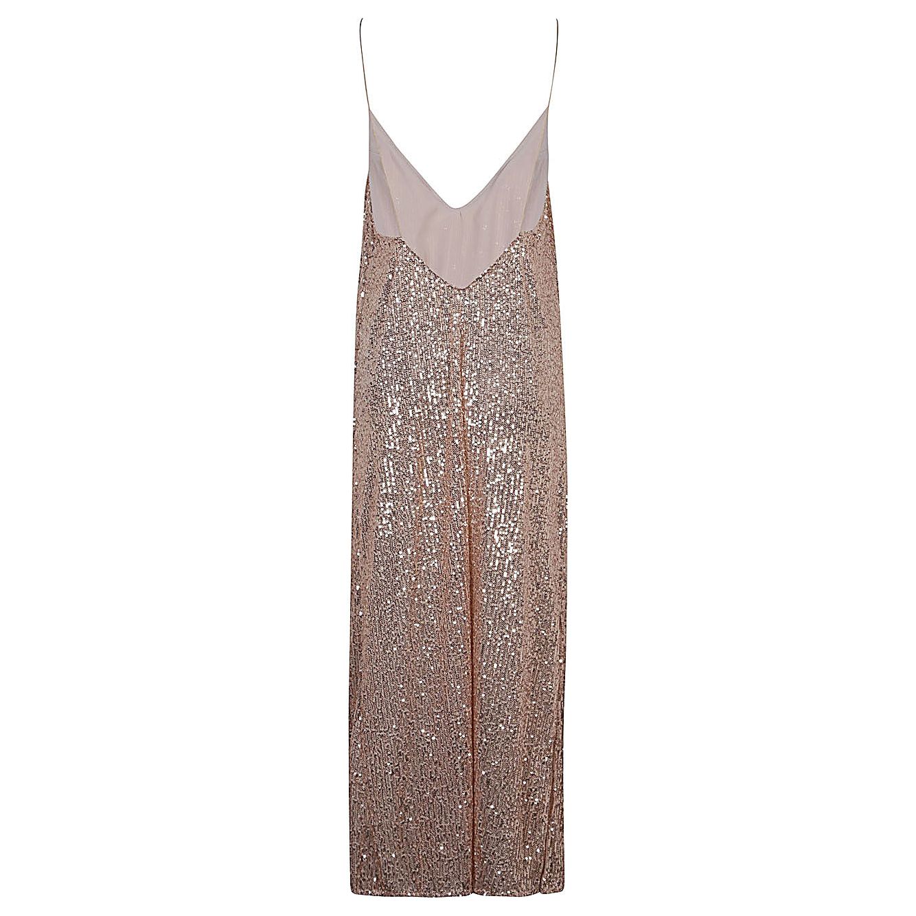 THE NINA STUDIO Dresses Golden APHRODITESEQUINSSILKGOLD