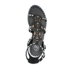 ASH Sandals Black PLAZA01COMBOABLACK/SKIN/SILVER