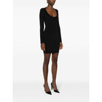 Saint Laurent Décolleté Mini Dress 782641Y76EO1000