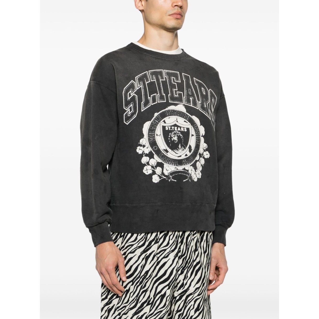 SAINT MXXXXXX Sweaters Black Topwear