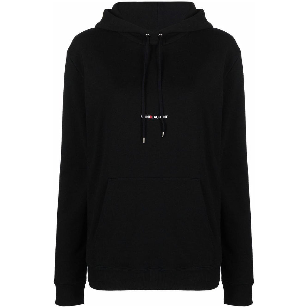 Saint Laurent Logo Print Hoodie 677256YB2EZ1035