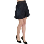 Exte Blue Jeans Denim Cotton Stretch A-line Mini PAN70172-42