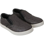 Dolce & Gabbana Gray Leather Flat Caiman Mens Loafers Shoes MV2676-39