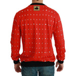 Dolce & Gabbana Red Crystal Pig of the Year Sweater TSH4610-44