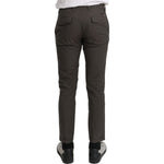 Dolce & Gabbana Brown Casual Mens Trouser 100% Cotton Pants PAN70965-44