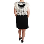 Dolce & Gabbana Black Fashion Devotion Sheath Mini Dress DR2558-38